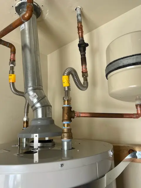 Water heater installation and plumbing repair in Pinewood Forest